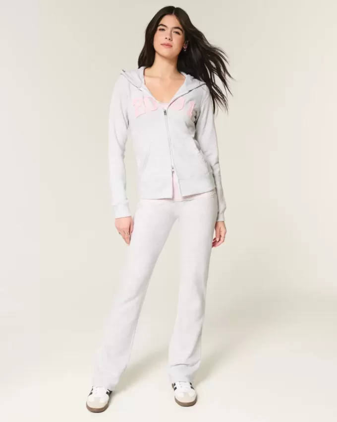 2001 Graphic Bootcut Sweatpants