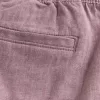 Above-the-Knee Linen-Blend Shorts