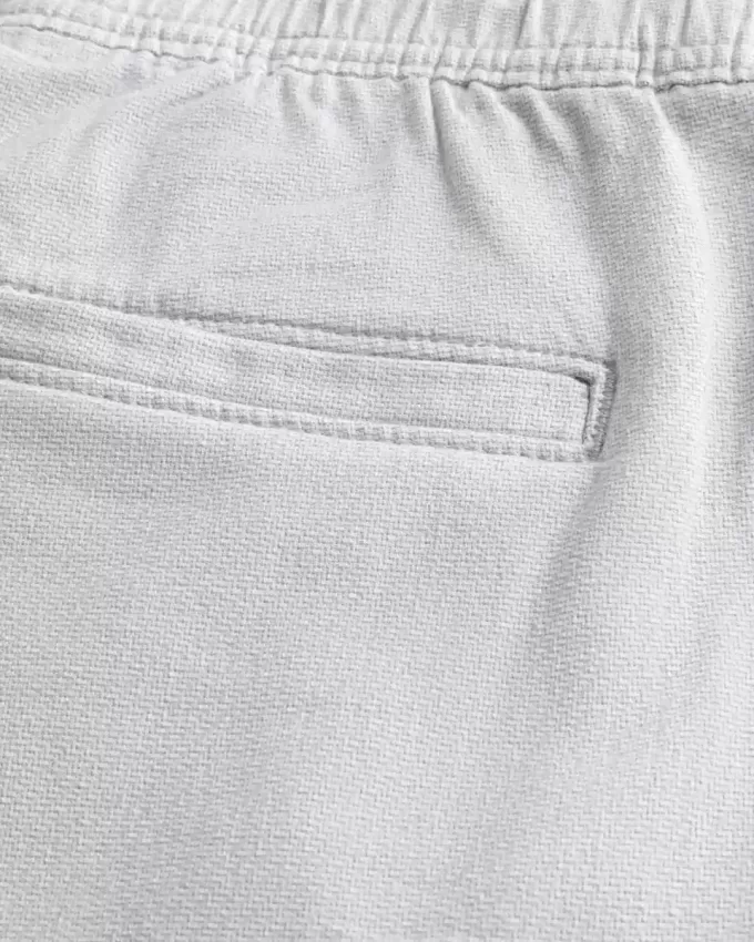 Above-the-Knee Linen-Blend Shorts