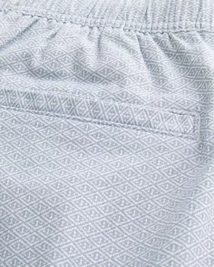 Above-the-Knee Linen-Blend Shorts
