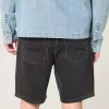 Above-the-Knee Loose Denim Shorts