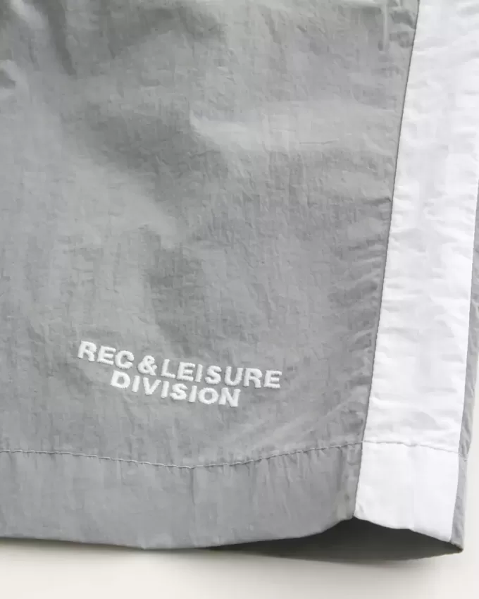 Above-the-Knee Nylon Track Shorts