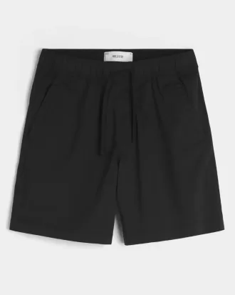 Above-the-Knee Twill Shorts