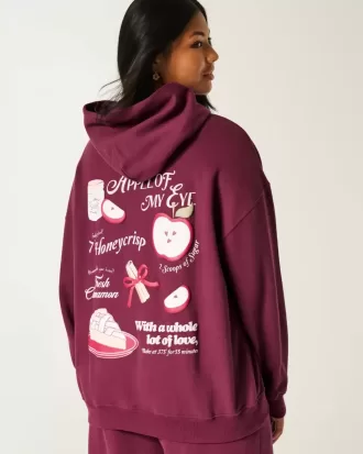 Apple Graphic Hoodie