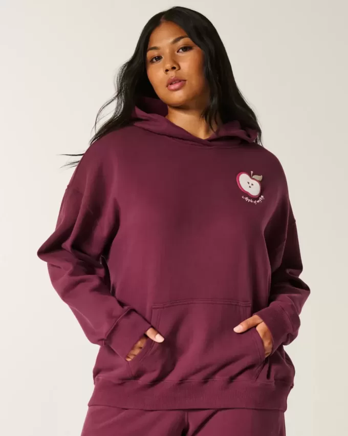 Apple Graphic Hoodie