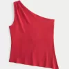 Asymmetrical One-Shoulder Top