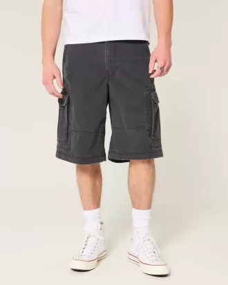 At-the-Knee Baggy Cargo Shorts