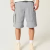 At-the-Knee Baggy Cargo Shorts
