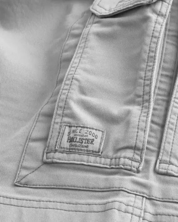 At-the-Knee Baggy Cargo Shorts