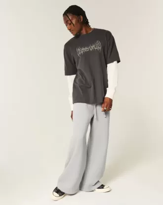 Baggy Bootcut Sweatpants