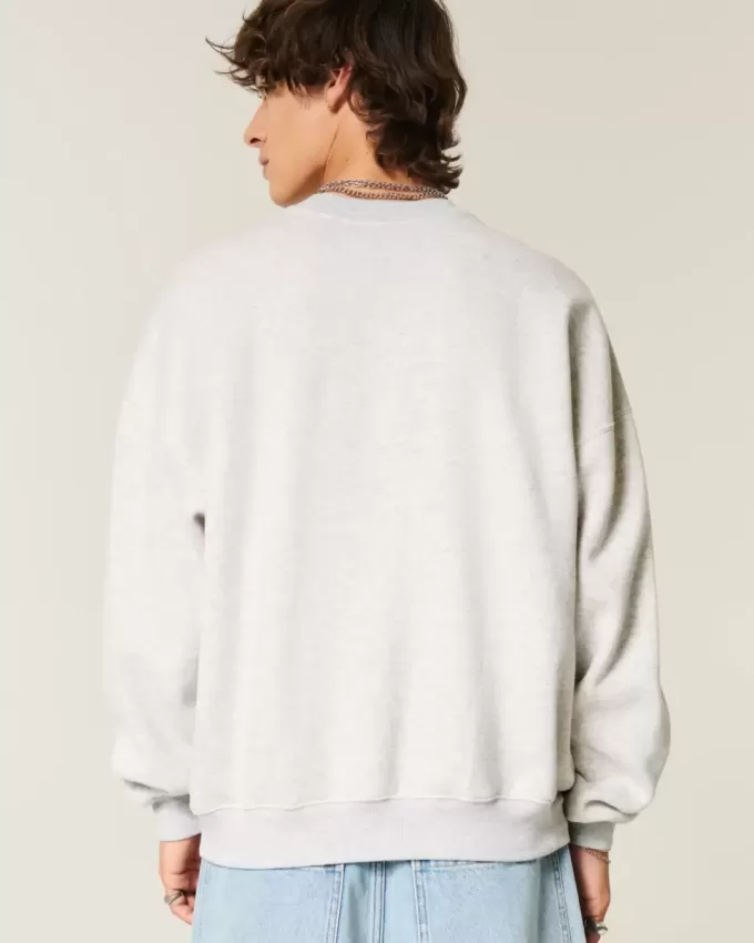 Baggy Cinch Bahamas Graphic Crew Sweatshirt