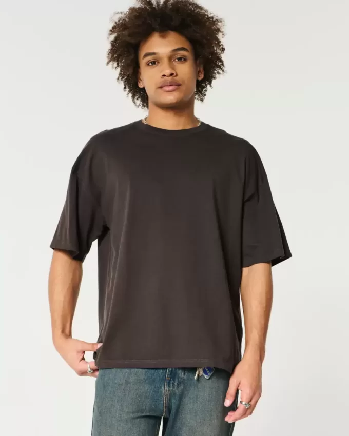Baggy Cotton Crew T-Shirt