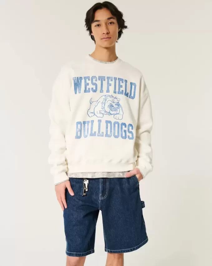 Baggy Denim Painter Shorts