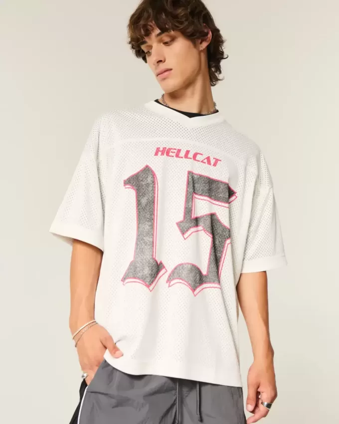Baggy Dodge Hellcat Graphic Jersey