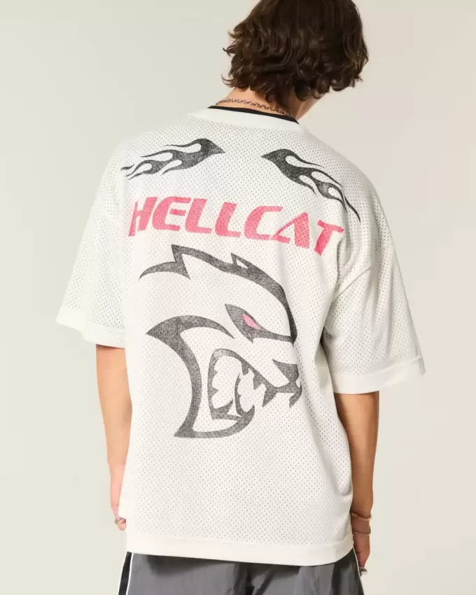 Baggy Dodge Hellcat Graphic Jersey
