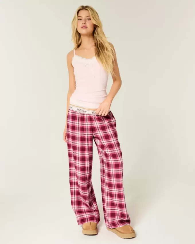 Baggy Flannel Pants
