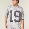 Baggy Graphic Camo Jersey