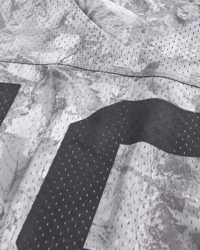 Baggy Graphic Camo Jersey