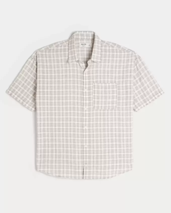 Baggy Short-Sleeve Shirt