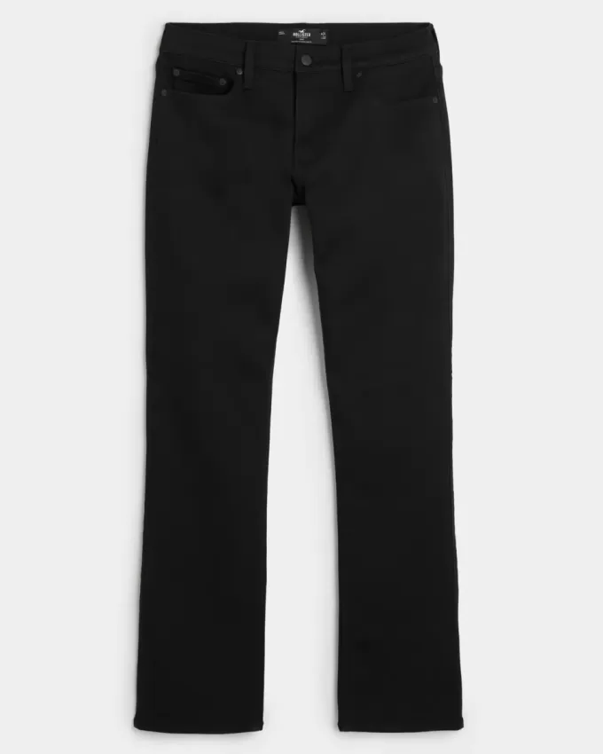Black Bootcut Jeans