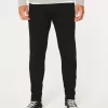 Black No Fade Athletic Skinny Jeans