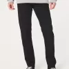 Black No Fade Slim Straight Jeans