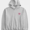 Boxy Arsenal FC Graphic Hoodie