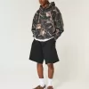 Boxy Camo Hoodie