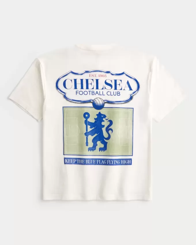 Boxy Chelsea FC Graphic Tee