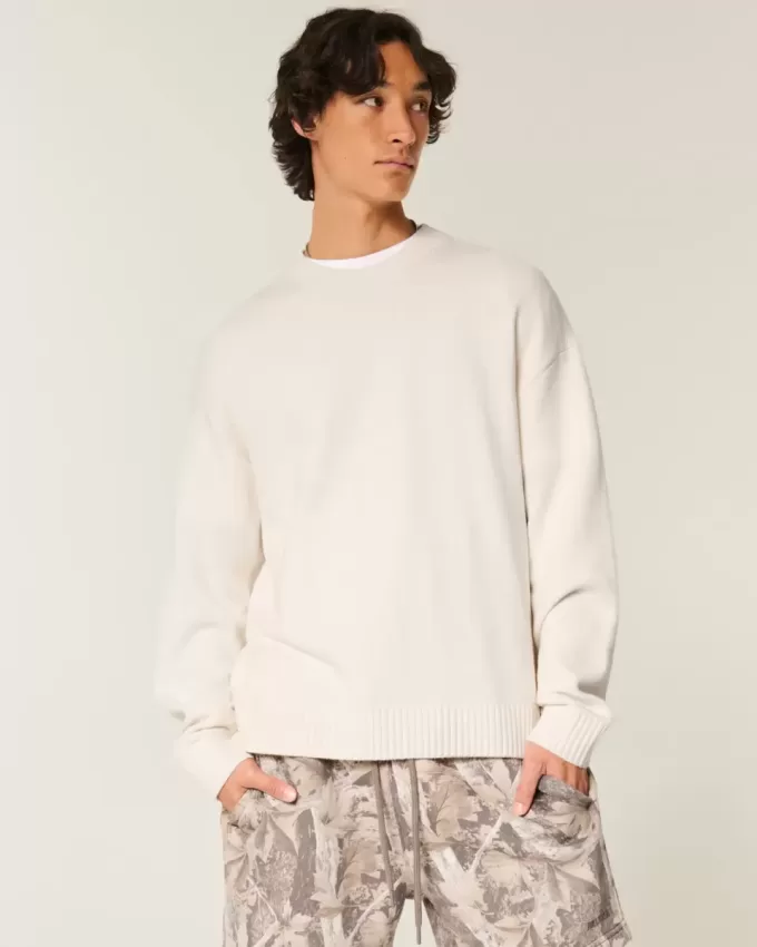 Boxy Crew Sweater