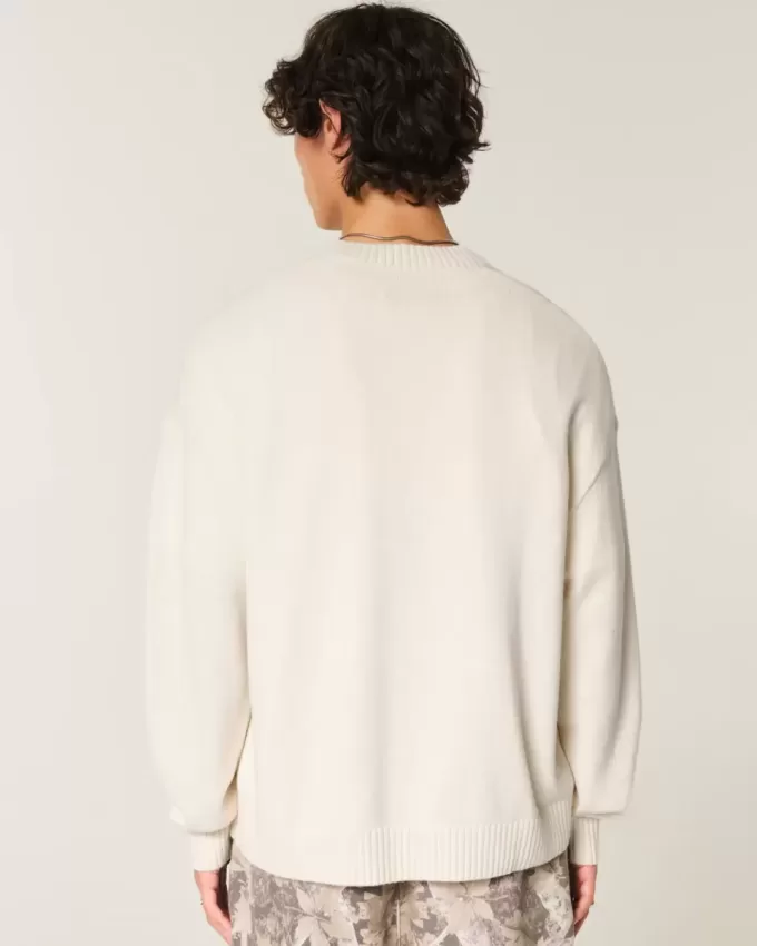 Boxy Crew Sweater