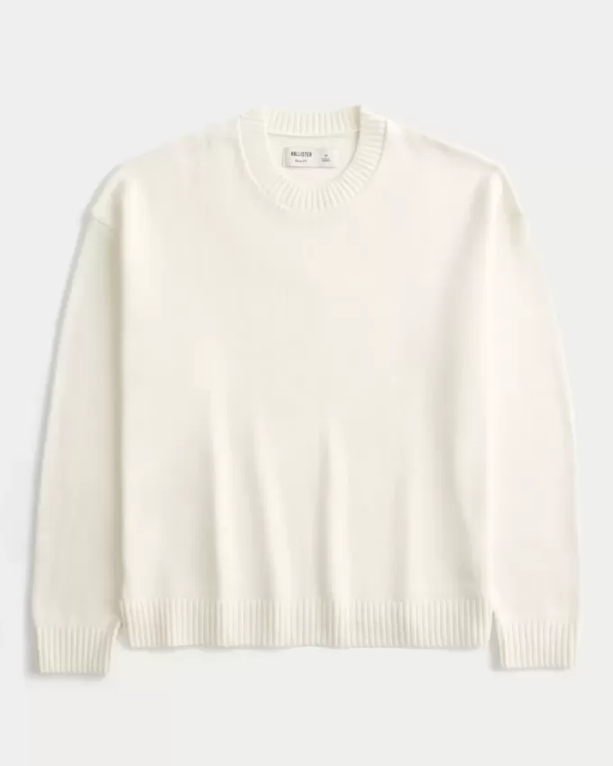 Boxy Crew Sweater