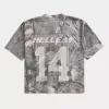 Boxy Crop Camo Dodge Graphic Jersey