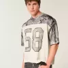 Boxy Crop Camo Jersey