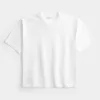 Boxy Crop Heavyweight Crew T-Shirt
