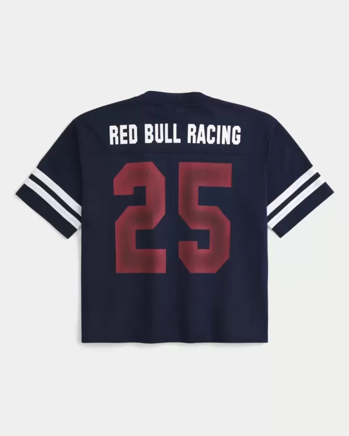 Boxy Crop Oracle Red Bull Racing Graphic Jersey