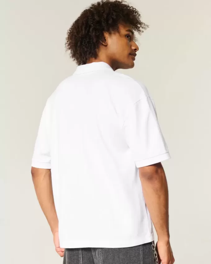 Boxy Crop Polo