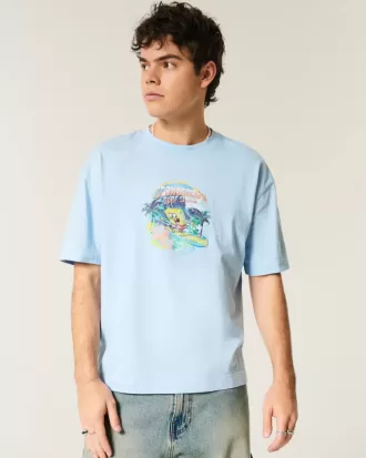 Boxy Crop SpongeBob SquarePants Graphic Tee