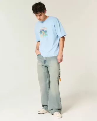 Boxy Crop SpongeBob SquarePants Graphic Tee