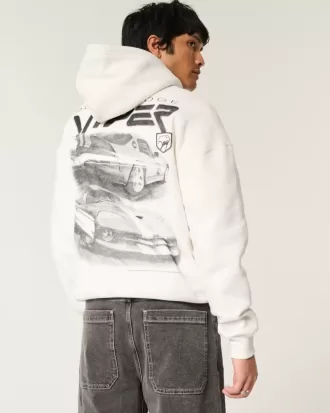 Boxy Dodge Viper Graphic Hoodie