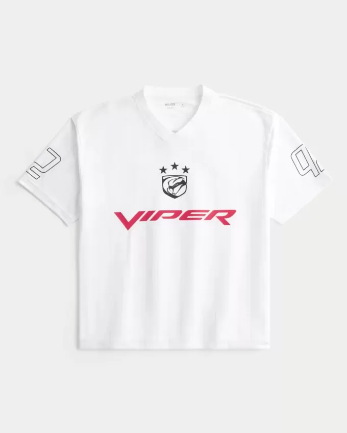 Boxy Dodge Viper Graphic Soccer Jersey