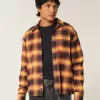 Boxy Flannel Shirt