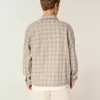 Boxy Flannel Shirt