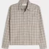 Boxy Flannel Shirt