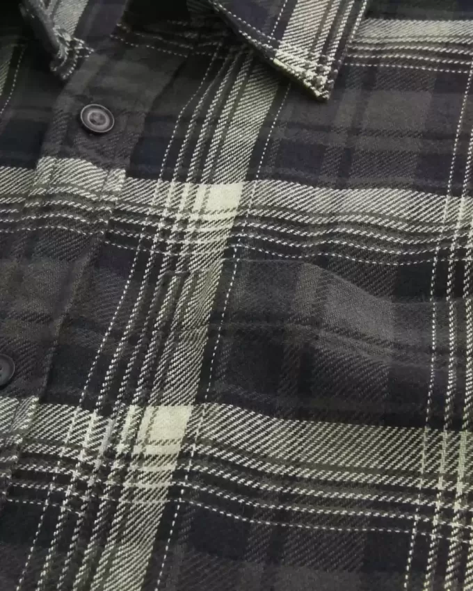 Boxy Flannel Shirt