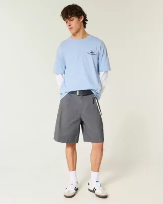 Boxy Hawaii Surf Graphic Tee