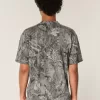 Boxy Heavyweight Camo Crew T-Shirt