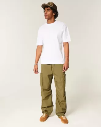 Boxy Heavyweight Cotton Crew T-Shirt