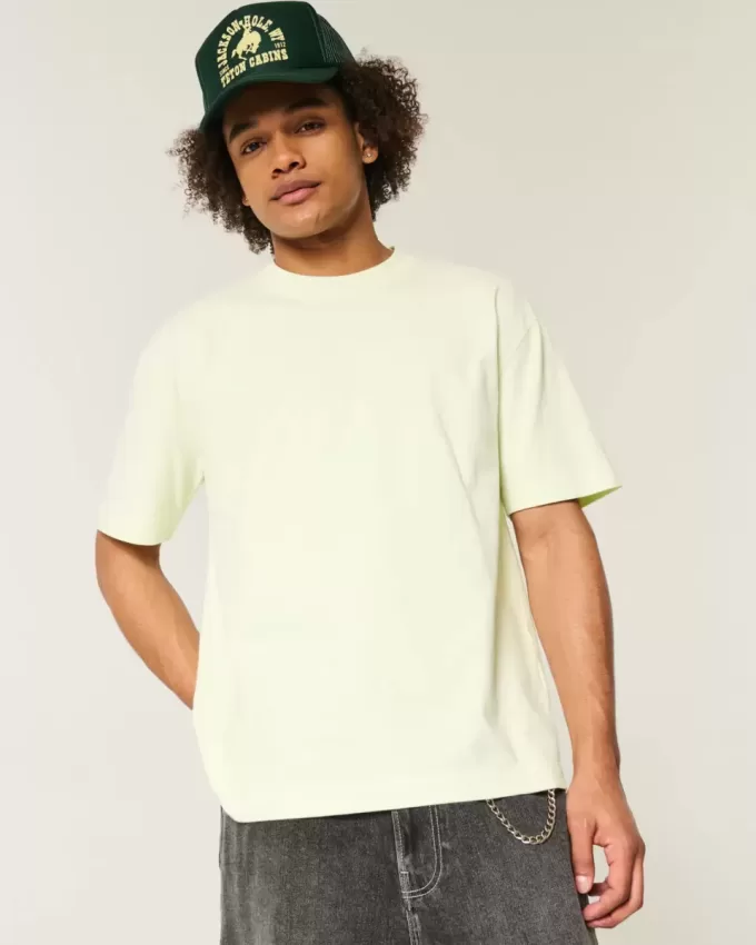 Boxy Heavyweight Crew T-Shirt