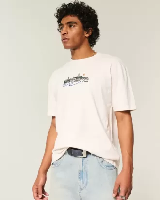 Boxy Heavyweight Croatia Graphic Tee